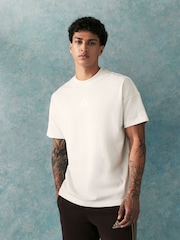 adidas White ALL SZN T-Shirt - Image 1 of 6