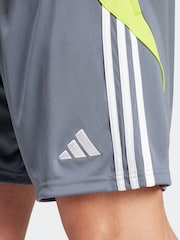 adidas Grey Tiro 24 Training Shorts - Image 5 of 6