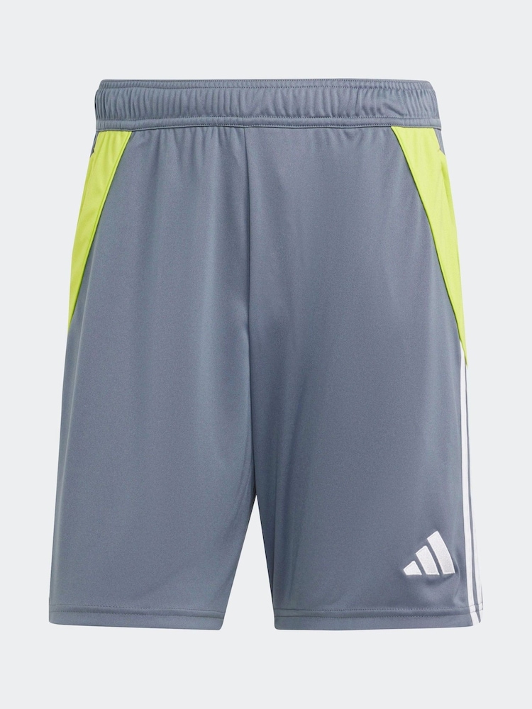 adidas Grey Tiro 24 Training Shorts - Image 6 of 6