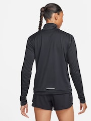 Nike Black Swoosh Dri-FIT Half Zip Mid Layer - Image 2 of 8