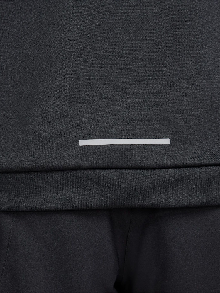 Nike Black Swoosh Dri-FIT Half Zip Mid Layer - Image 7 of 8