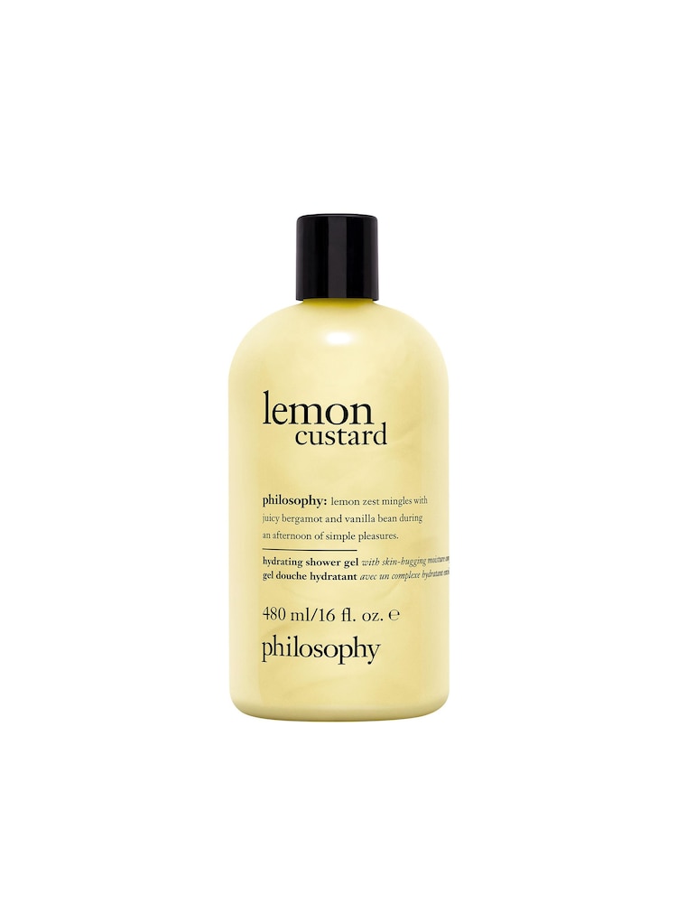 Philosophy Lemon Custard Hydrating Shower Gel 480ml - Image 1 of 5 Philosophy Lemon Custard Hydrating Shower Gel 480ml - Image 1 of 5