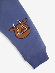 JoJo Maman Bébé Indigo The Gruffalo Appliqué Breton Top & Knee Joggers Baby Set - Image 5 of 5
