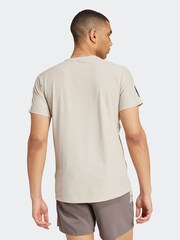 adidas Brown Own the Run T-Shirt - Image 2 of 7