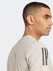 adidas Brown Own the Run T-Shirt - Image 4 of 7