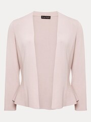 Phase Eight Pink Salma Flare Hem Knitted Jacket - Image 6 of 6