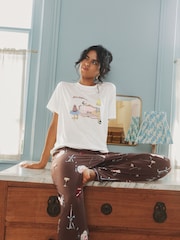 Girl Dinner Print Long Pyjamas Set - Image 3 of 4