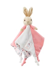 Rainbow Designs Pink Flopsy Bunny Comfort Blanket - Image 1 of 4
