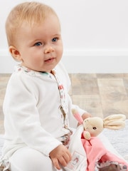 Rainbow Designs Pink Flopsy Bunny Comfort Blanket - Image 4 of 4