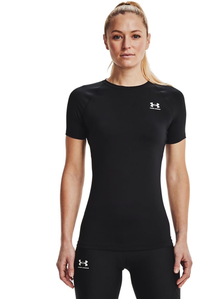 Under Armour Black Under Armour Heat Gear Authentics Black T-Shirt - Image 1 of 6 Under Armour Black Under Armour Heat Gear Authentics Black T-Shirt - Image 1 of 6