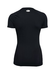 Under Armour Black Under Armour Heat Gear Authentics Black T-Shirt - Image 6 of 6