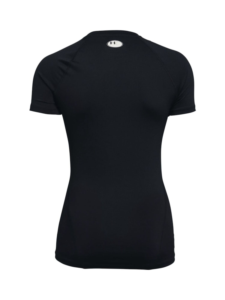 Under Armour Black Under Armour Heat Gear Authentics Black T-Shirt - Image 6 of 6 Under Armour Black Under Armour Heat Gear Authentics Black T-Shirt - Image 6 of 6