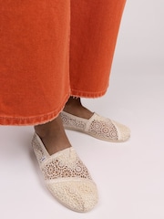 Toms Alpargata Classic Crochet Shoes - Image 1 of 8