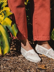 Toms Alpargata Classic Crochet Shoes - Image 2 of 8