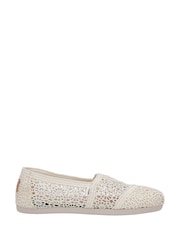 Toms Alpargata Classic Crochet Shoes - Image 5 of 8