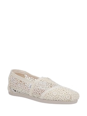 Toms Alpargata Classic Crochet Shoes - Image 6 of 8