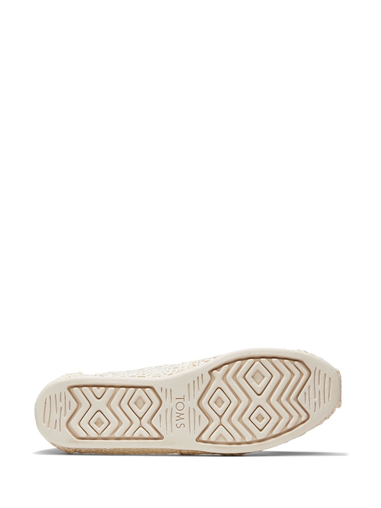 Toms Alpargata Classic Crochet Shoes - Image 8 of 8
