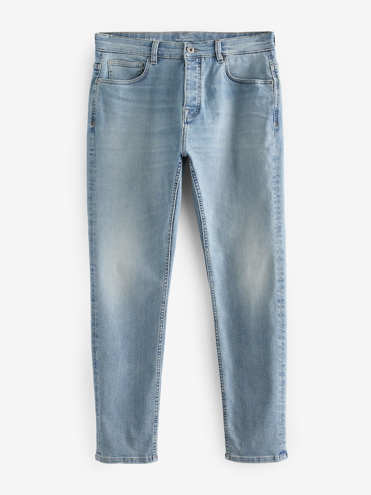 Blue Light Slim Fit Motion Flex Jeans - Image 6 of 9