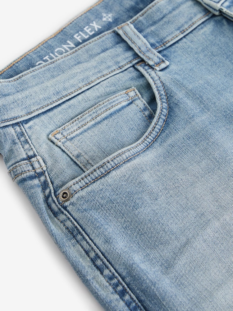 Blue Light Slim Fit Motion Flex Jeans - Image 7 of 9