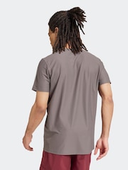 Hellbraun - adidas Own The Run T-Shirt - Bild 2 von 3