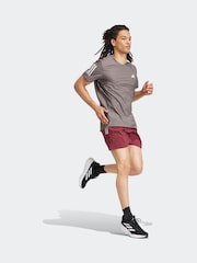 Hellbraun - adidas Own The Run T-Shirt - Bild 3 von 3