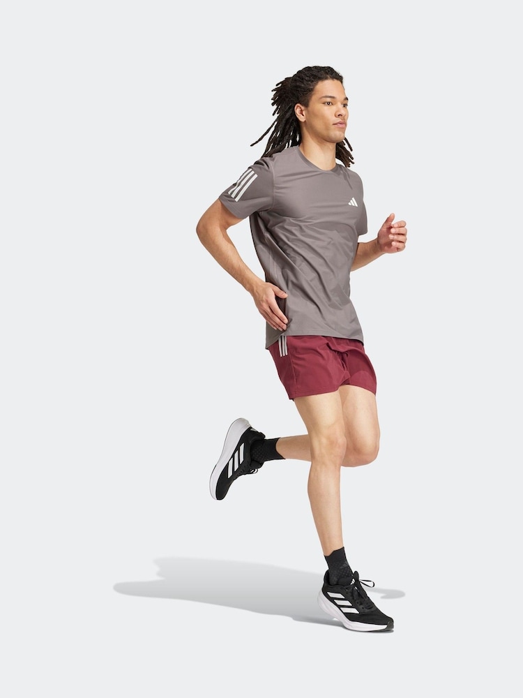 Hellbraun - adidas Own The Run T-Shirt - Bild 3 von 3