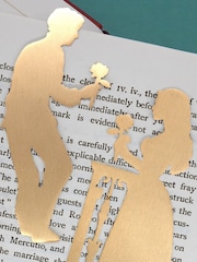 Portico Designs Set of 2 Gold Metal Bookmarks And Pens - Image 2 of 5