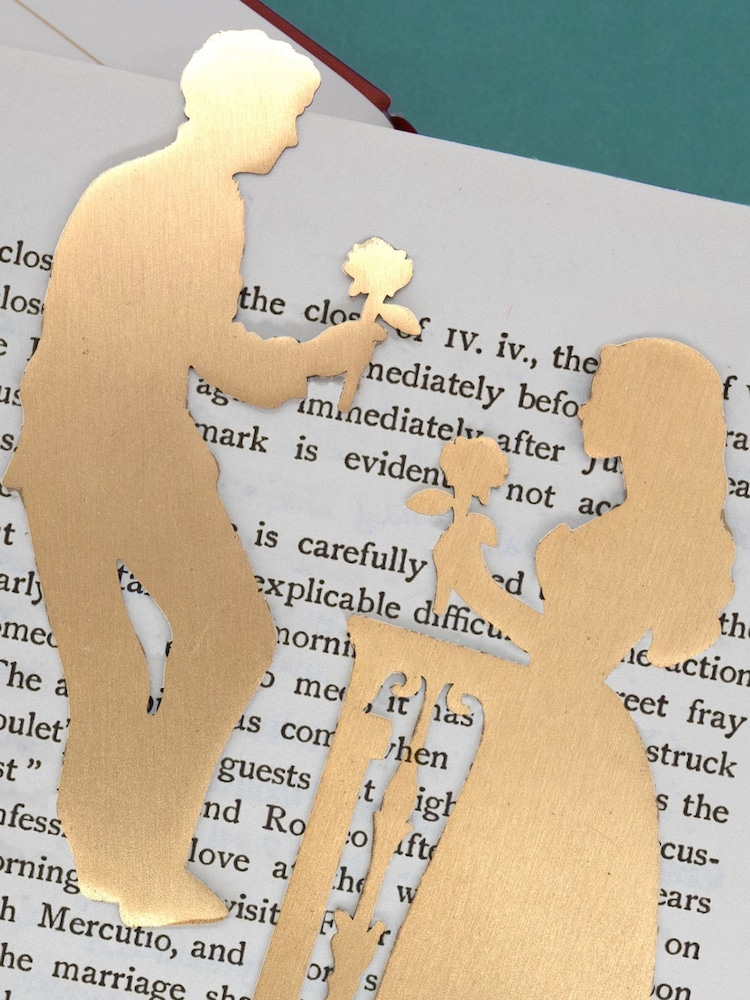 Portico Designs Set of 2 Gold Metal Bookmarks And Pens - Image 2 of 5 Portico Designs Set of 2 Gold Metal Bookmarks And Pens - Image 2 of 5