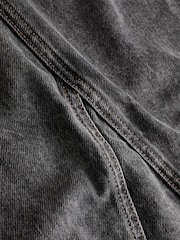 Grey Maxi Denim 100% Cotton Skirt - Image 6 of 6