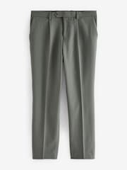 Green Relaxed Fit Motionflex Stretch Suit Trousers - Image 6 of 9