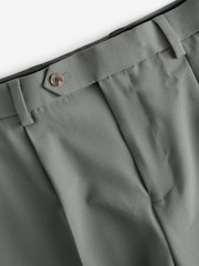 Green Relaxed Fit Motionflex Stretch Suit Trousers - Image 7 of 9