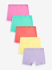 Bright Short Briefs 5 Pack (2-16yrs) - Image 1 of 8