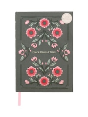 Portico Designs Brown Embroidered A5 Journal and Three Pens - Image 4 of 5