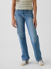Gap Medium Wash Straight Jeans (5-13yrs) - Image 1 of 5