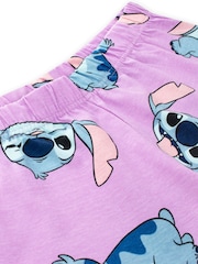 Character Purple Lilo And Stitch Short Pyjamas - Image 7 of 8