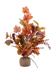 Country Living Orange Autumn Potted Tree Large - Image 2 of 5