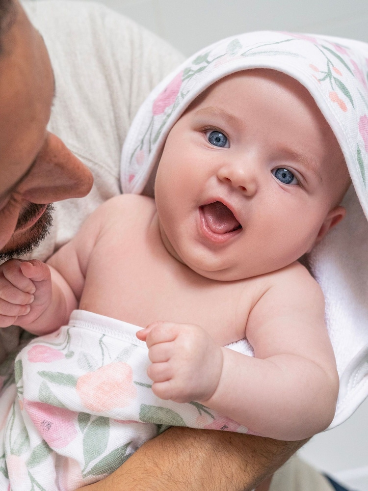 Aden + Anais Kapuzenhandtuch-Set mit 100 % Baumwollmusselin-Futter - Bild 2 von 4 Aden + Anais Kapuzenhandtuch-Set mit 100 % Baumwollmusselin-Futter - Bild 2 von 4