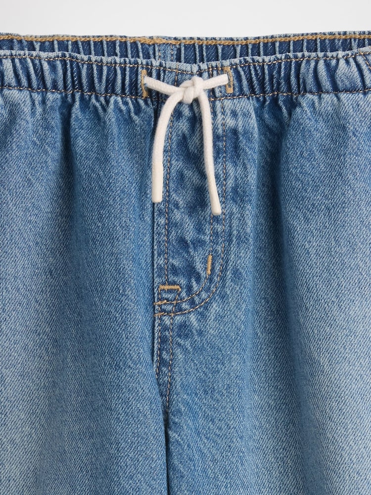 Middels vask - Gap High Rise Easy Barrel Jeans (5–13år) - Bilde 5 av 5