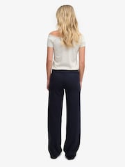 Superdry Blue Athletic Essentials  Fold Over Joggers - Image 4 of 6