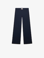 Superdry Blue Athletic Essentials  Fold Over Joggers - Image 5 of 6