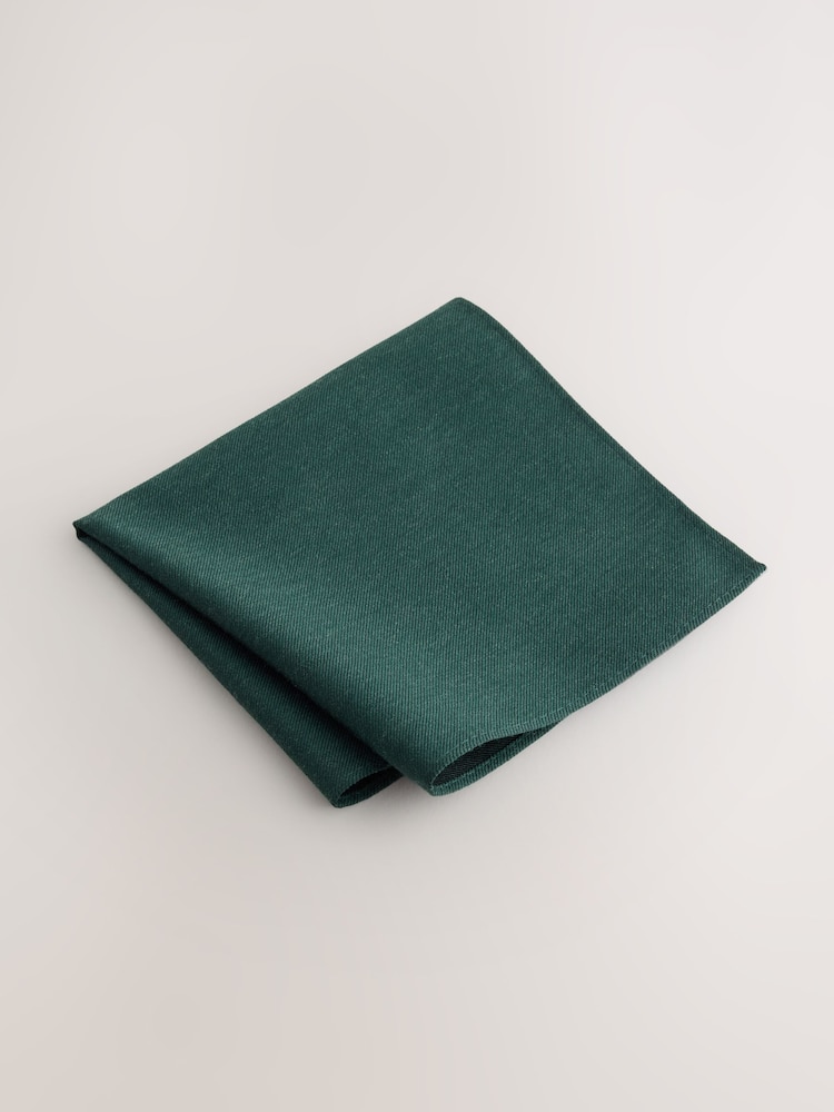 Verde - Juego de corbata, pañuelo de bolsillo y alfiler de solapa - Imagen 2 de 4 Verde - Juego de corbata, pañuelo de bolsillo y alfiler de solapa - Imagen 2 de 4
