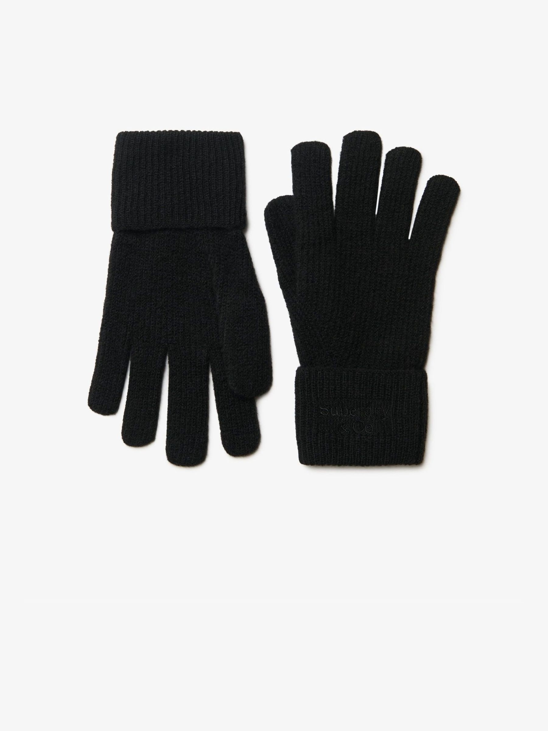 Superdry Men's Noir Gloves Heritage - Image 2