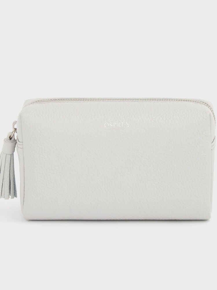 Osprey London The Saskia Leather Make Up Bag - Image 1 of 3
