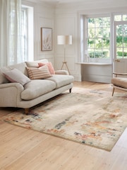 Multi Natural Kila Abstract Rug - Image 1 of 8