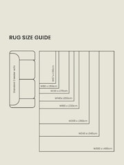 Multi Natural Kila Abstract Rug - Image 4 of 8