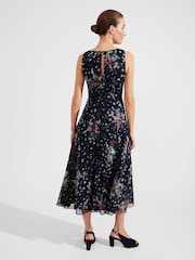 Hobbs Blue Petite Petite Carly Dress - Image 2 of 4
