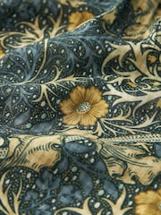 Morris & Co. Seaweed Green Pintuck Long Sleeve Mini Dress - Image 6 of 6