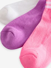 Weiß - Adidas Trefoil Söckchen 3 Pack - Bild 3 von 4