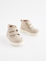 Stone Natural Wide Fit (G) Warm Lined Touch Fastening Boots - Image 1 of 5