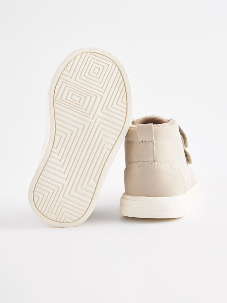 Stone Natural Wide Fit (G) Warm Lined Touch Fastening Boots - Image 5 of 5